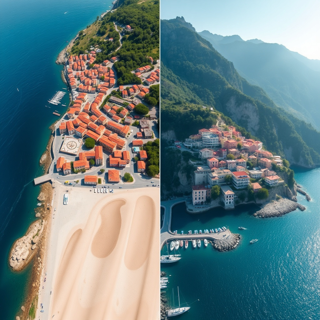 Confronto tra destinazione balneare italiana e destinazione alpina estiva